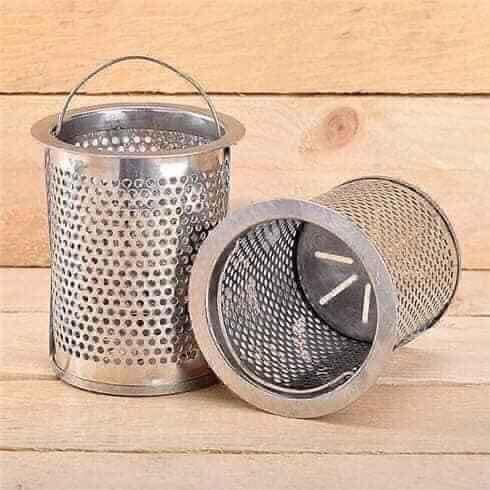 Bộ 2 rổ lọc rác inox 304 cao cấp
