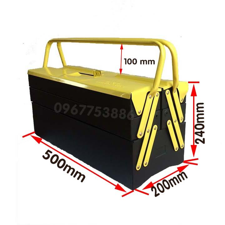 hộp đồ nghề thép 3 tầng