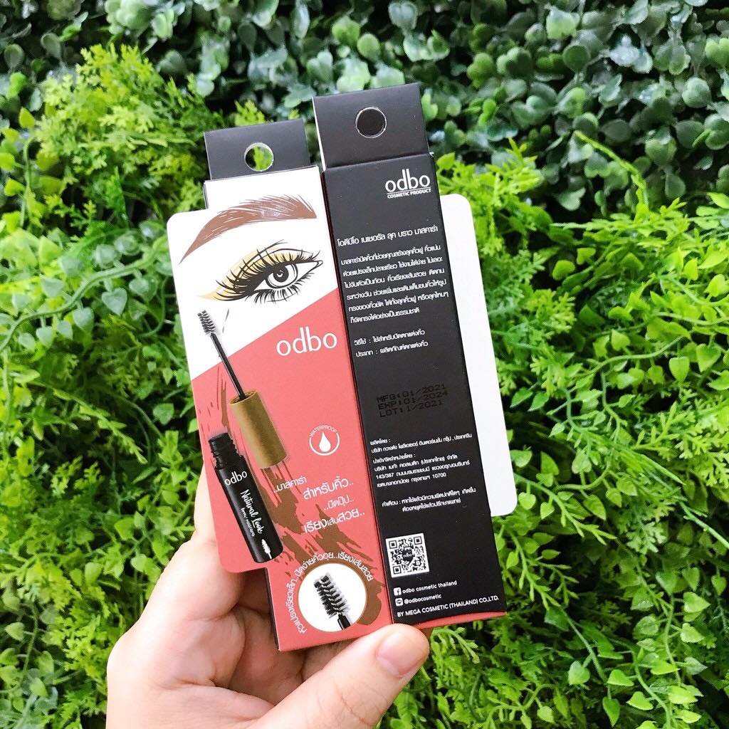 Mascara Chân Mày Odbo Natural Look Thái Lan