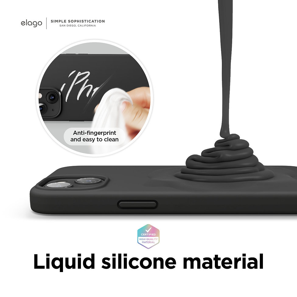 Ốp lưng chính hãng Elago Soft Silicone cao cấp cho iPhone 13