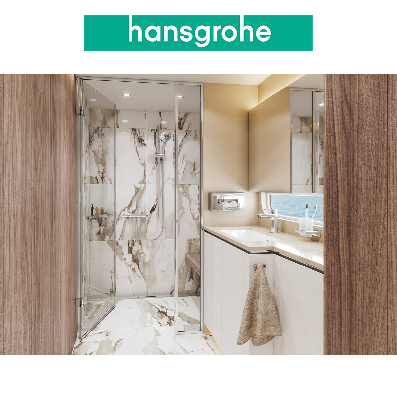 Móc áo đôi HANSGROHE AddStoris 41755