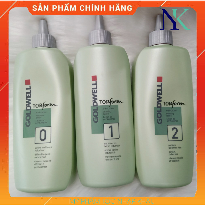[HCM]Thuốc Uốn Goldwell Topform (Uốn Lạnh) 500Ml