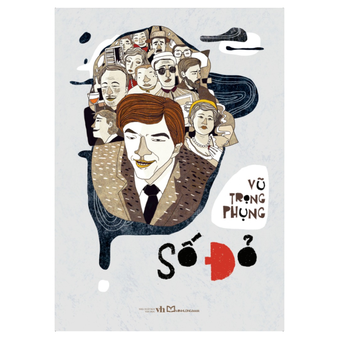 Book: Combo Collection of Works by Vu Trong Phung (Giông Tô, Trúng Số Độc Đắc, Vỡ Đê, Làm Đĩ, Số Đỏ)