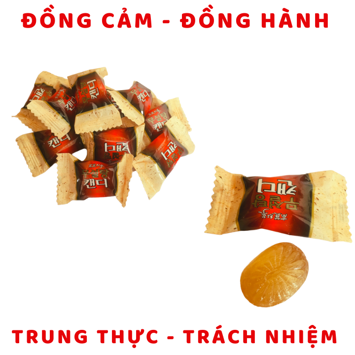 Kẹo Hồng Sâm không đường Hàn Quốc 500g