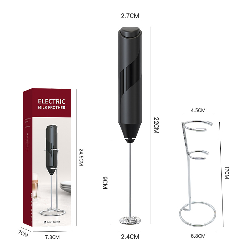 Dụng Cụ Đánh Mini Máy Đánh Trứng,Cầm Tay Máy đánh trứng cầm tay sử dụng pin, Máy tạo bọt cà phê cầm tay mini - Nhựa ABS
