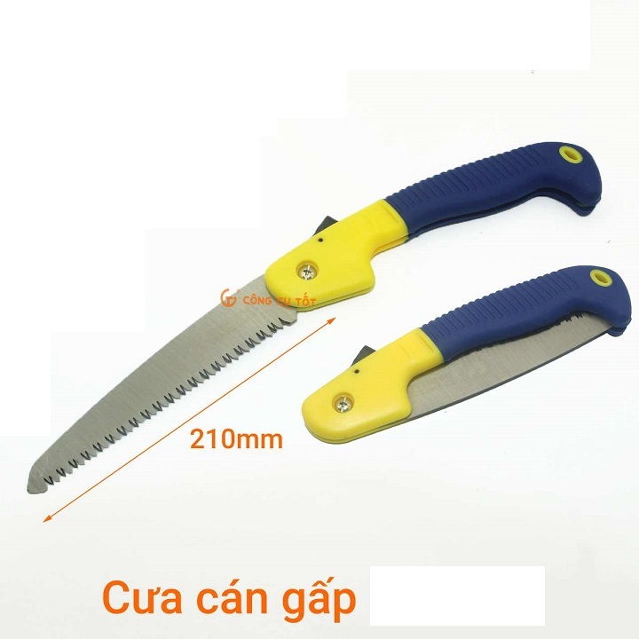 Cưa gỗ cưa cành cán gập cao cấp protek 210mm