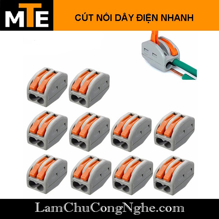 Combo 2 cút nối dây điện nhanh PCT 212, 213