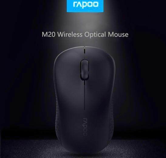 Chuột không dây hiệu Rapoo M20 (Đen) [Chính hãng]