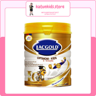 Sữa bột lacgold optimom kids lon 900g