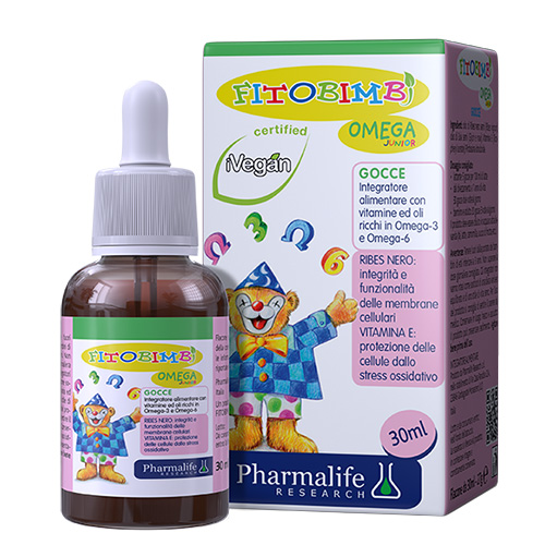 Fitobimbi Omega Junior – hỗ trợ bổ sung acid béo không no Omega-3, Omega-6 từ thực vật