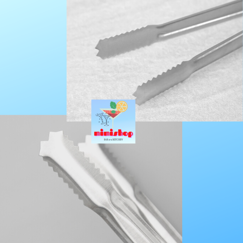 Gắp Đá Inox - Kẹp Gắp Đá Inox - Kẹp Gắp Pha Chế - Dụng Cụ Pha Chế