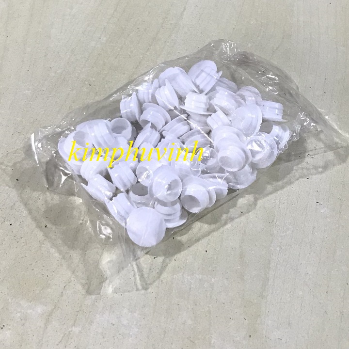 01 bịch - nút nhét cửa nhôm - nút nhét lỗ khoan nhôm kính