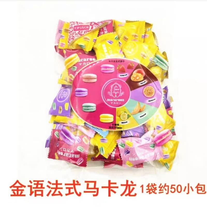 [hot] BÁNH QUY KẸP KEM MACARON ĐÀI LOAN (388gr)