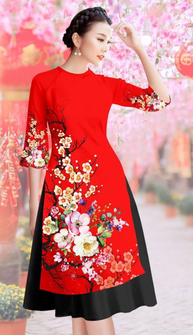 [HCM]Áo dài cách tân họa tiết siêu đẹp chất lụa cao cấp mát mịn dễ chịu dễ mặc cực sang có nhiều size để chọn lựa có big size mẫu mới siêu phẩm có bán lẻ áo lẻ chân váy và cả bộ