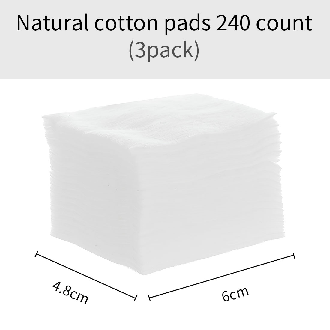 Bông tẩy trang Miniso 240 miếng dưỡng da Cotton pads, đa năng cao cấp chất bông tự nhiên sạch da mềm mại- Hàng chính hãng