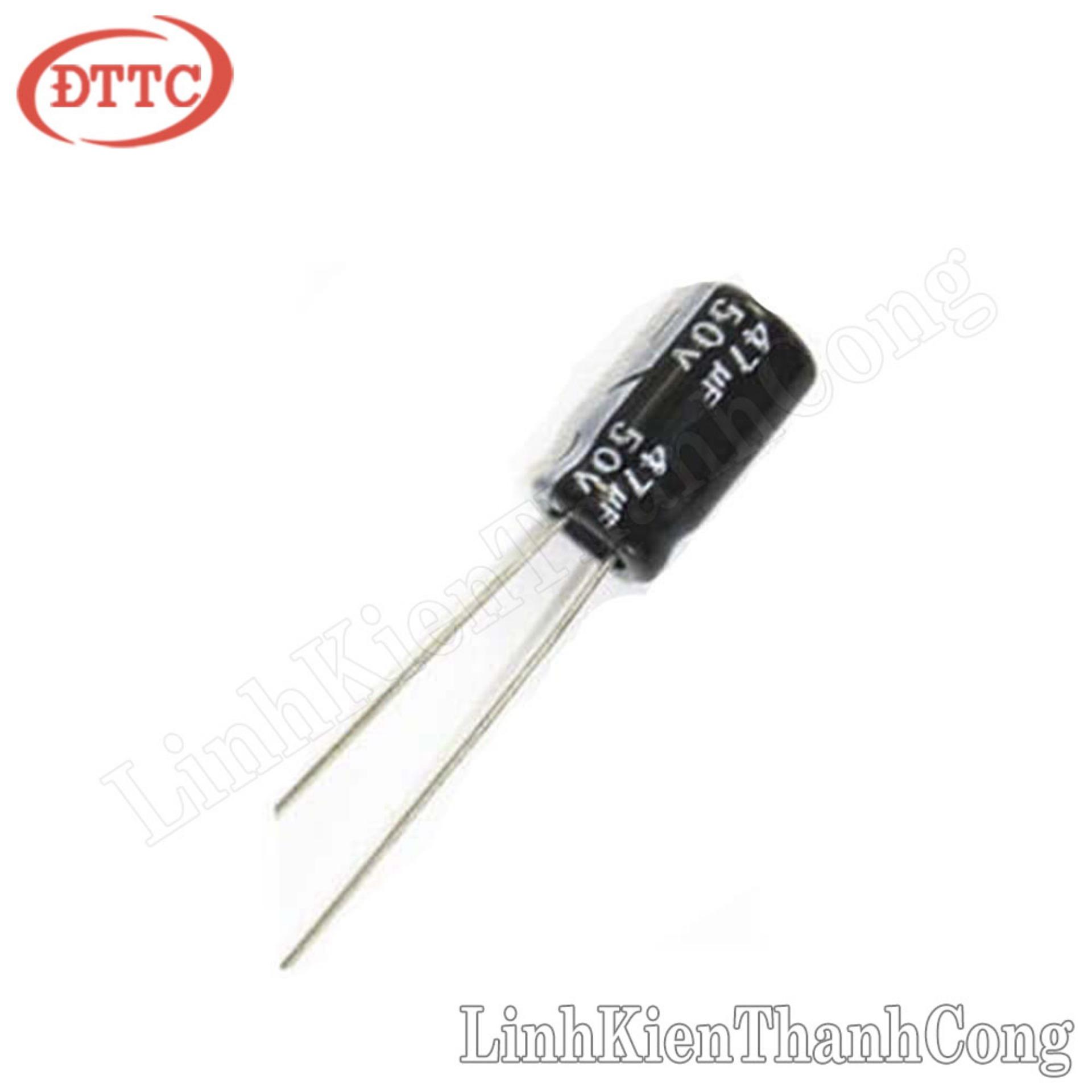 Bộ 5 Chiếc Tụ Hóa 47uF 50V (6x12mm)