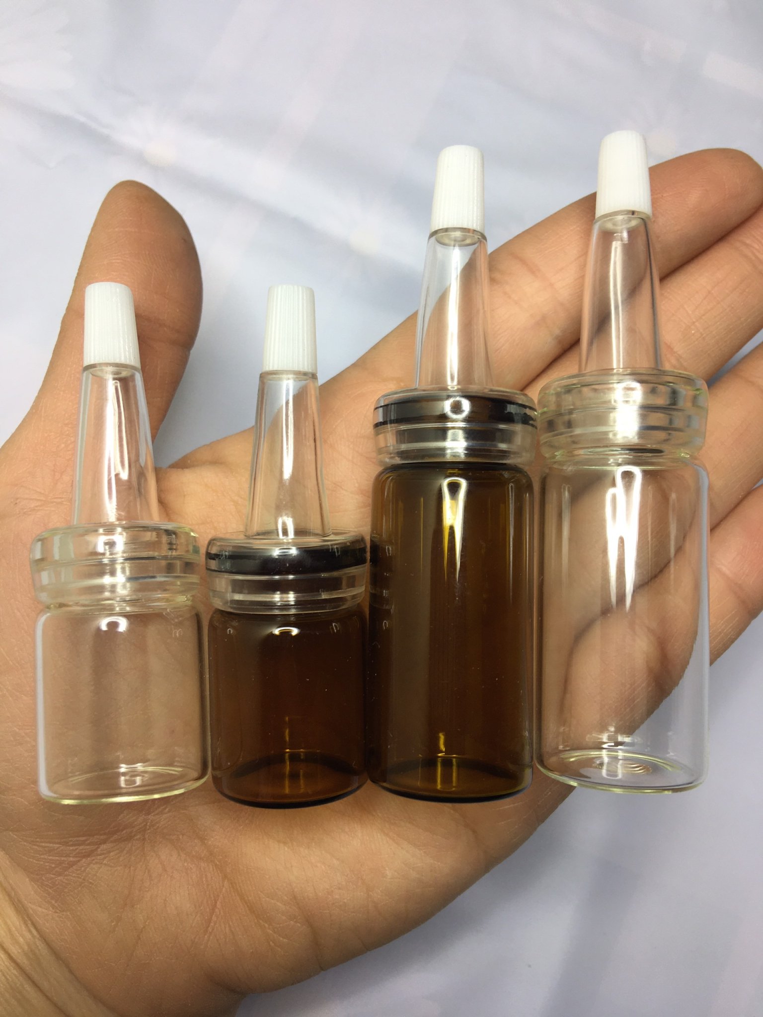 Lọ chiết 5ml, 10ml kèm nút bóp nhỏ giọt