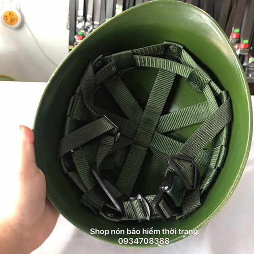 Nón bảo hiểm lính Mỹ lót dây
