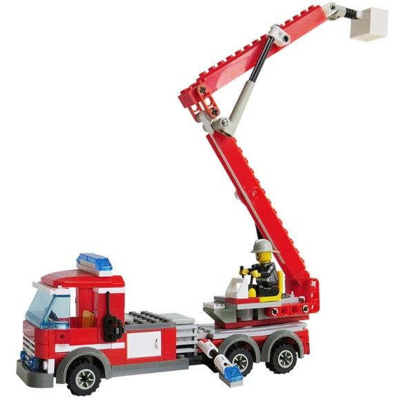 Lego xếp hình Xe Cứu Hỏa