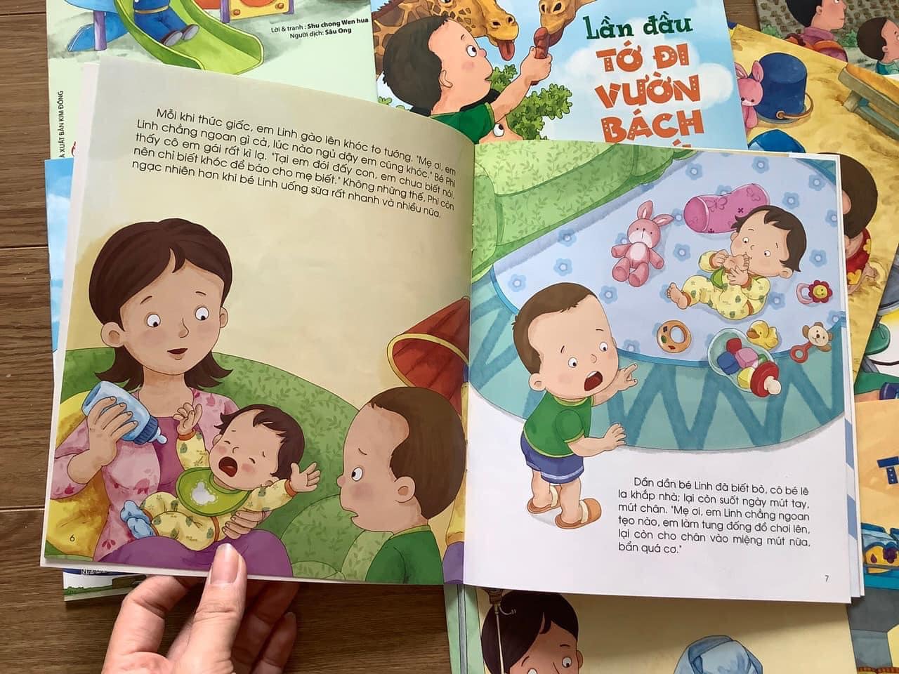 Sách - Lần Đầu Tớ Đi (10 Cuốn)
