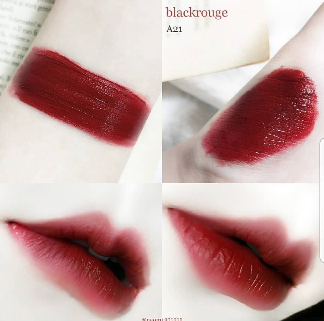 [HCM]Son Black Rouge A21 Prickly Rose – Đỏ Trầm ( CHÍNH HÃNG )