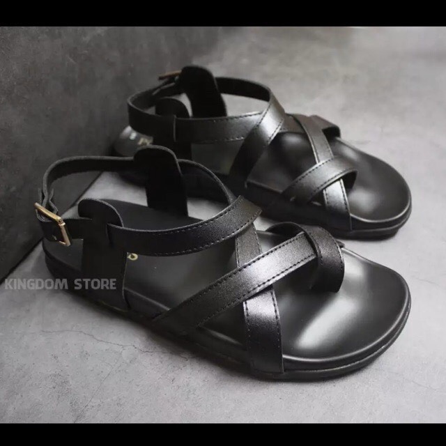 dép da sandal dan sỏ ngón cực chất giá dẻ
