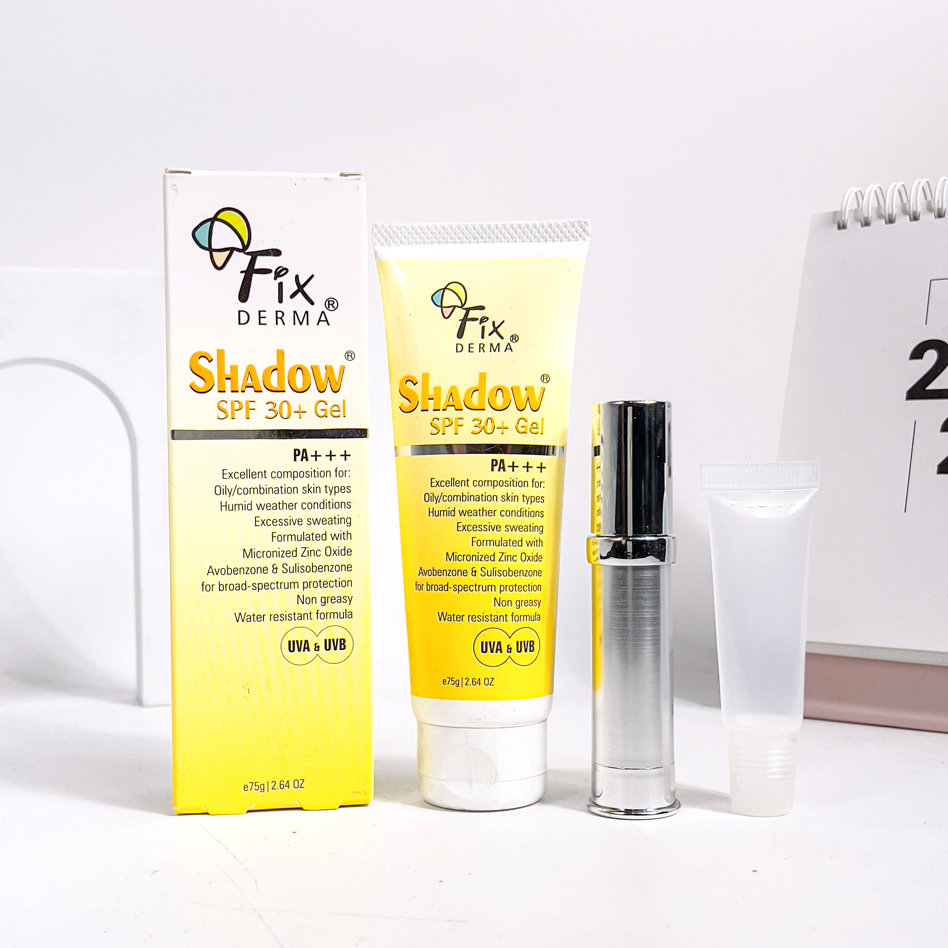 Kem chống nắng fixderma shadow spf 30+/50+ 75g dòng gel/cream