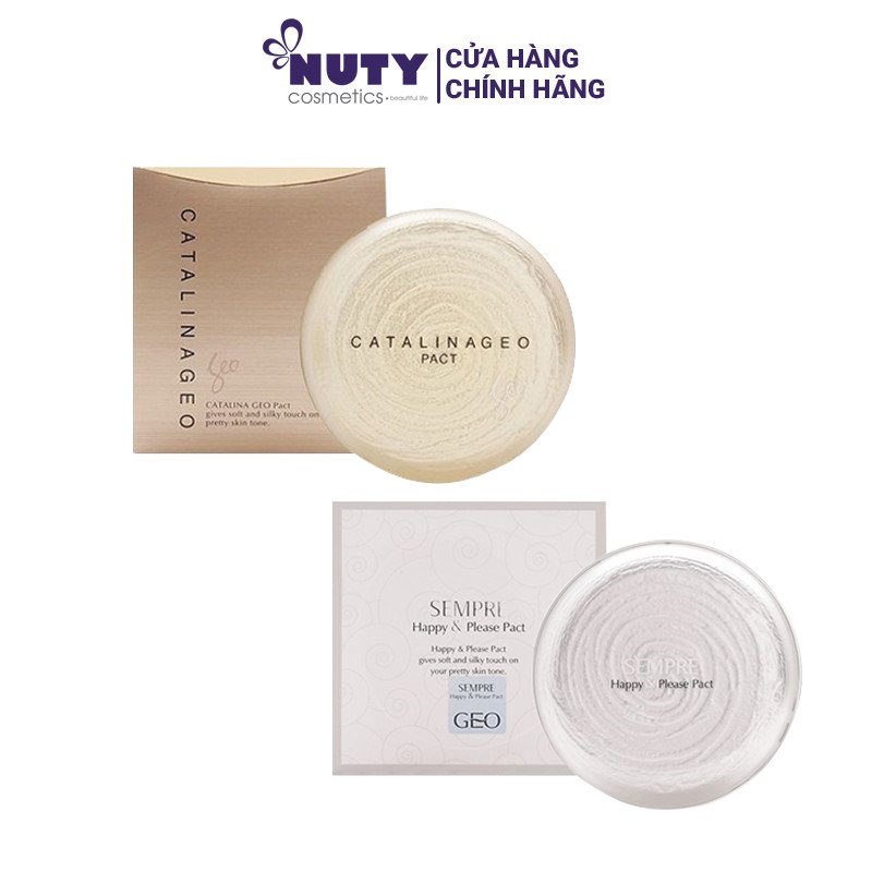 Phấn Phủ Dạng Nén Geo Lamy Sempre Happy & Please Pact