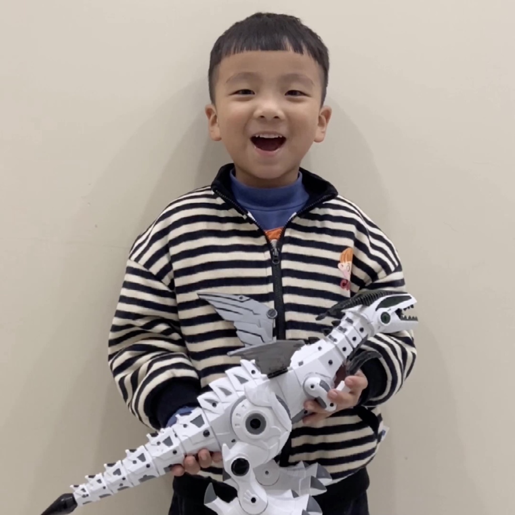 [Nhập RS0822 giảm 30k cho đơn 99k]Khủng Long Robot Phun Khói - Lửa Điện Sử Dụng Pin