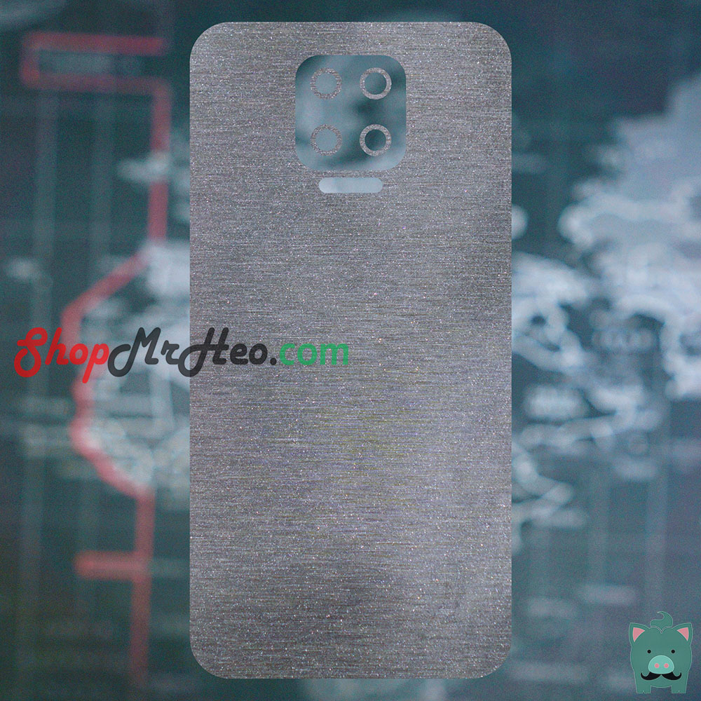 [HCM]Skin Dán Mặt Sau Lưng Vân Nhôm Vsmart Aris