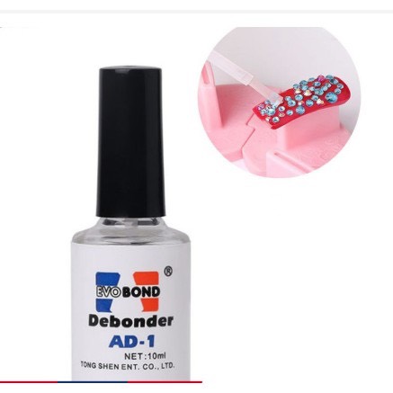 Nước tháo móng giả -nước sáng đá gỡ móng nail 10ml
