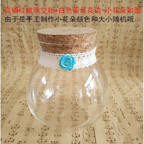 Lọ thuỷ tinh đựng sao hoặc giấy ước