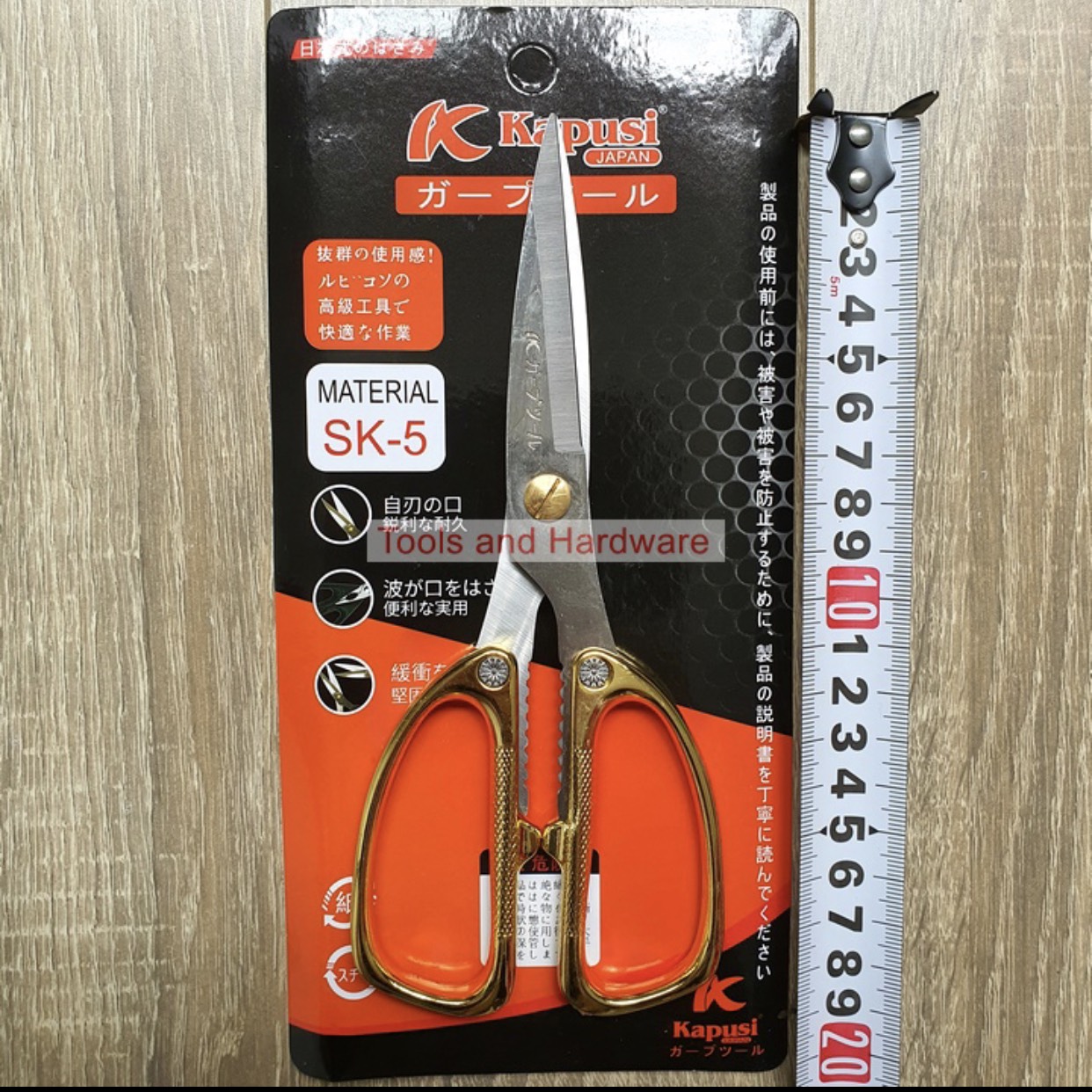 [HCM]Kéo cán vàng cao cấp Kapusi chuẩn Nhật