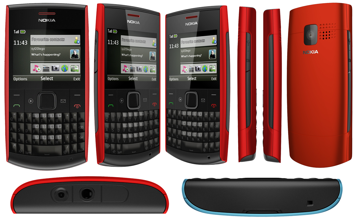 Điện thoại cổ độc 24 phím NOKIA x2-01 giá rẻ