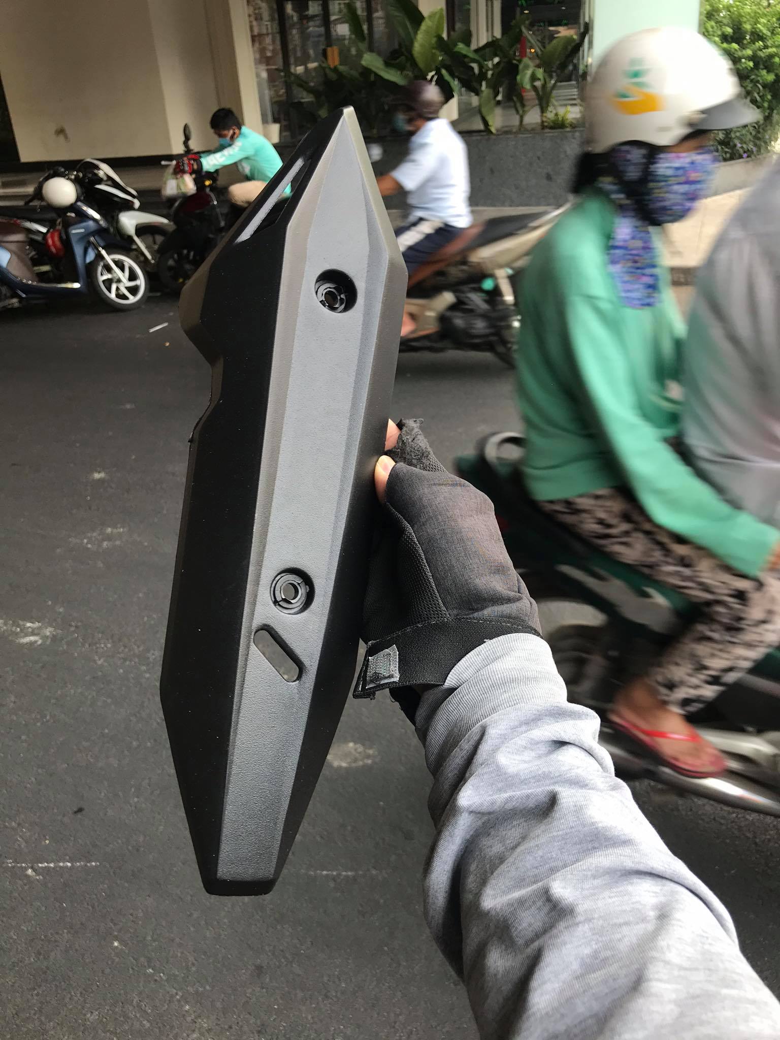 Vario Zin 2018 Exhaust Cover