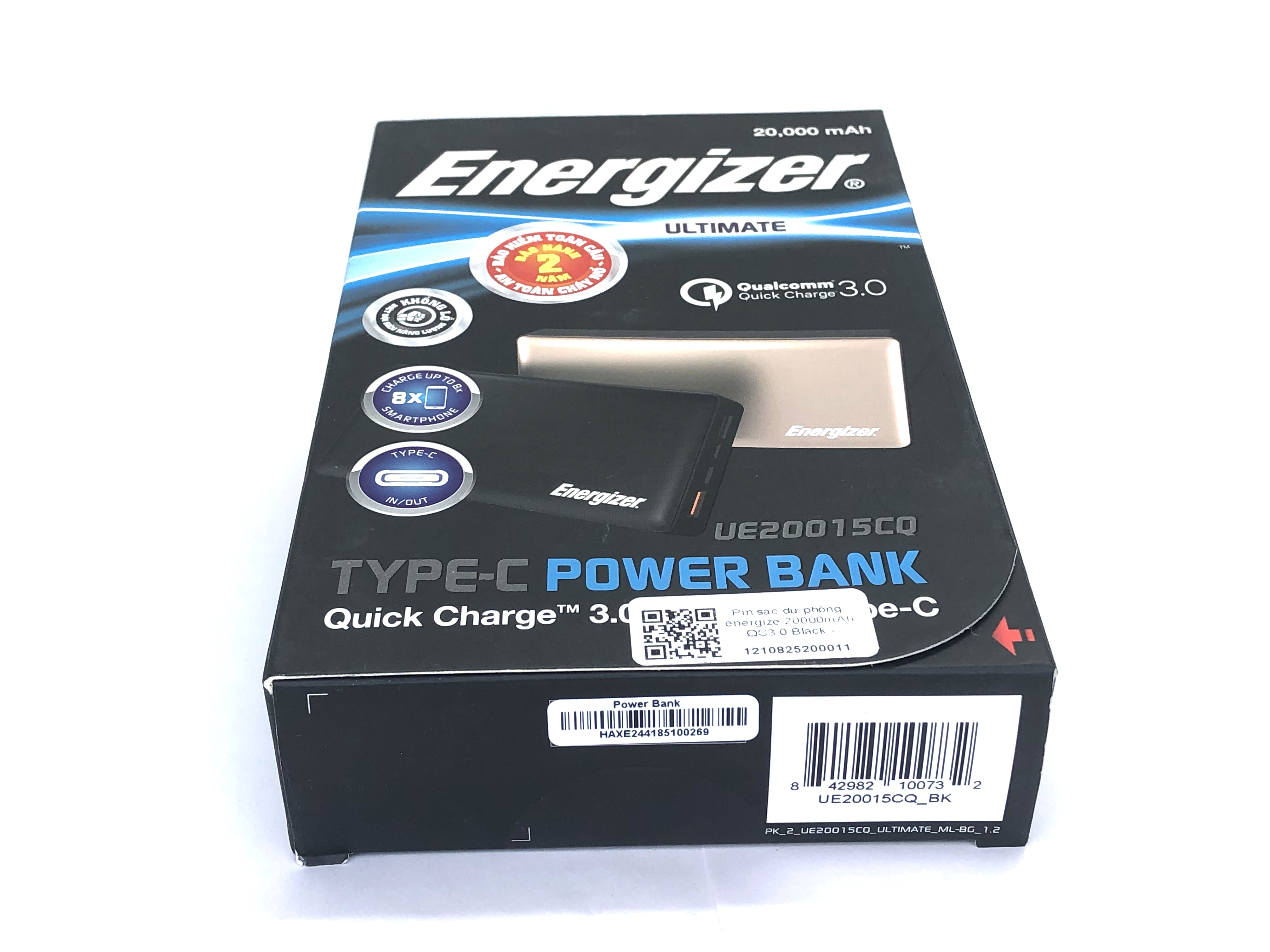 Pin sạc dự phòng Energizer UE20043 20,000mAh