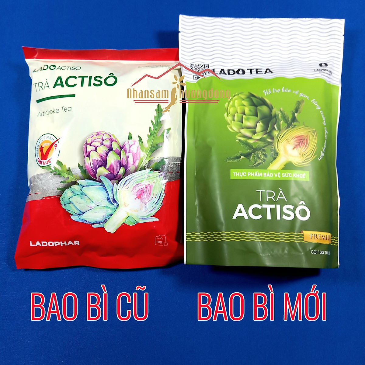 Trà Túi Lọc Atiso  Ladophar 100 gói