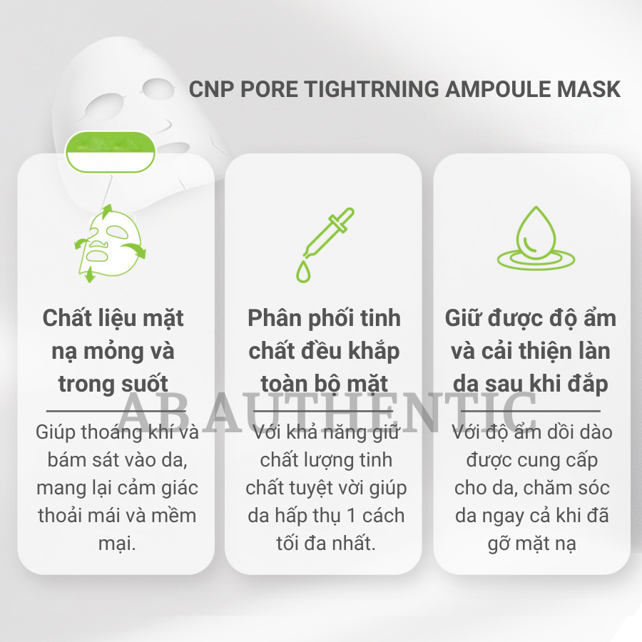 Mặt nạ CNP Laboratory Ampule Mask 25ml- AB Authentic