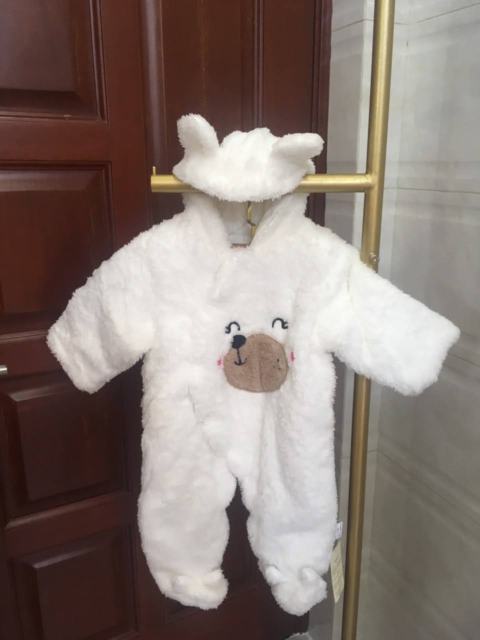 BODY lông cừu dành cho bé từ 0 - 12 tháng tuổi