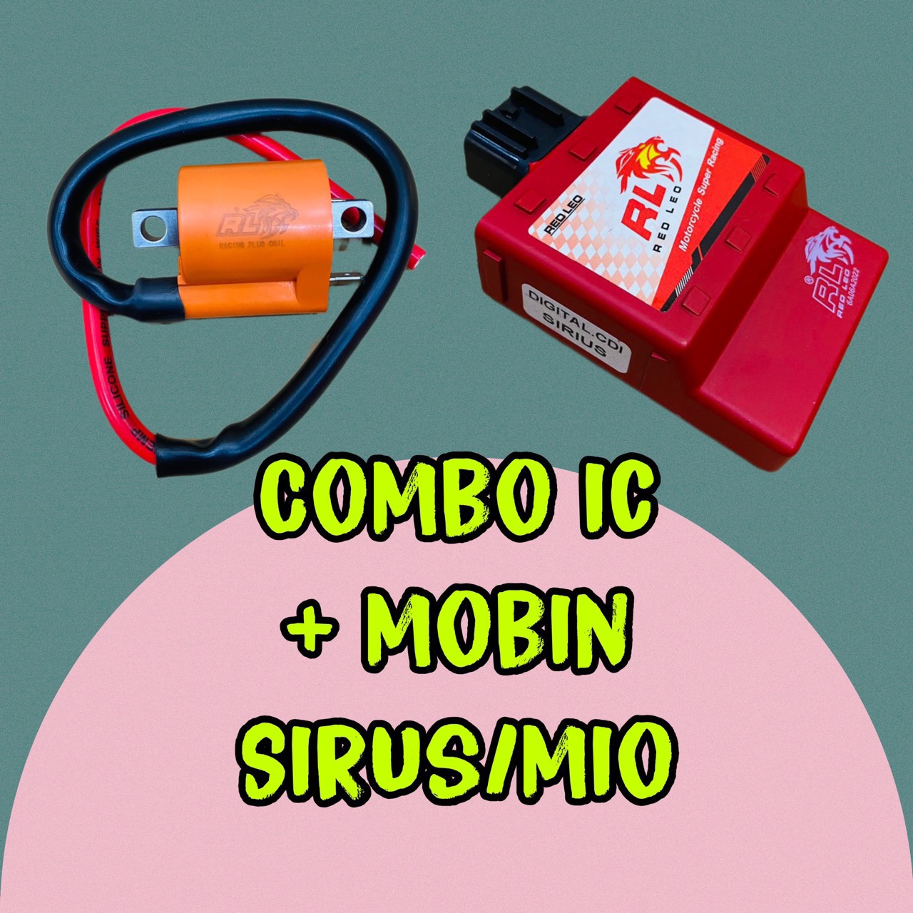 Combo IC + Mobin sườn Redleo Wave/Dream  (mở tua tặng mobin sườn)
