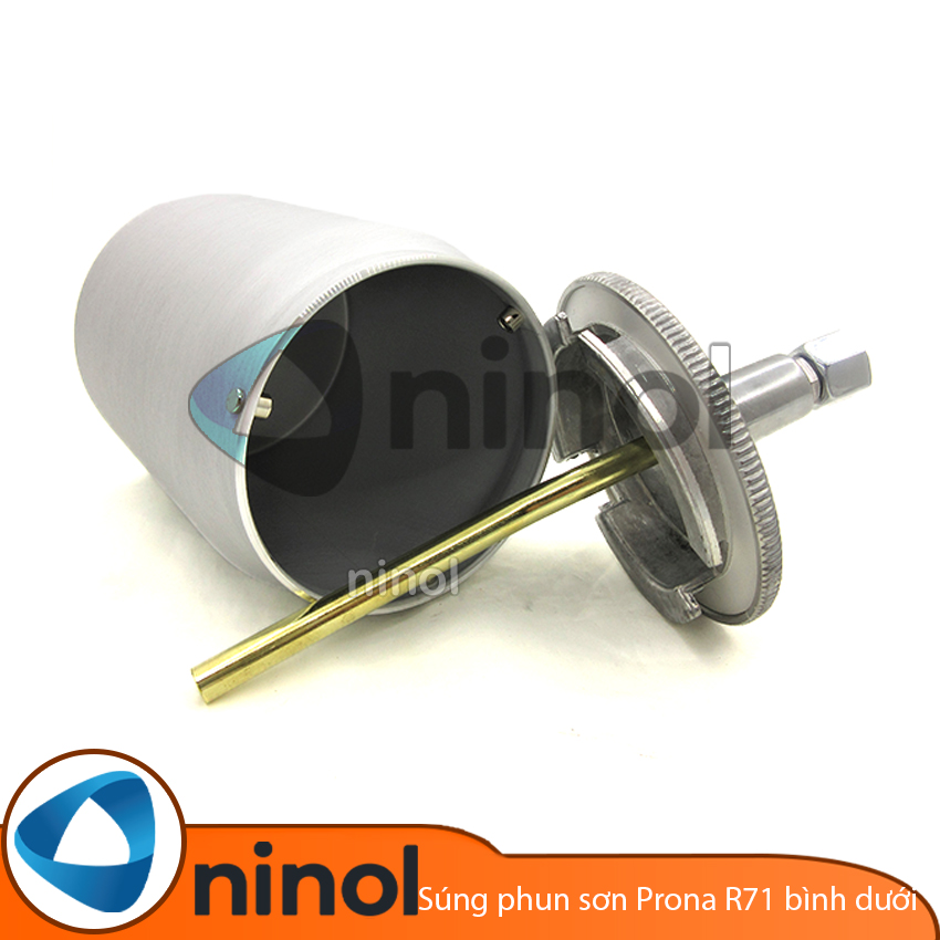 Súng phun sơn Prona R71 bình dưới