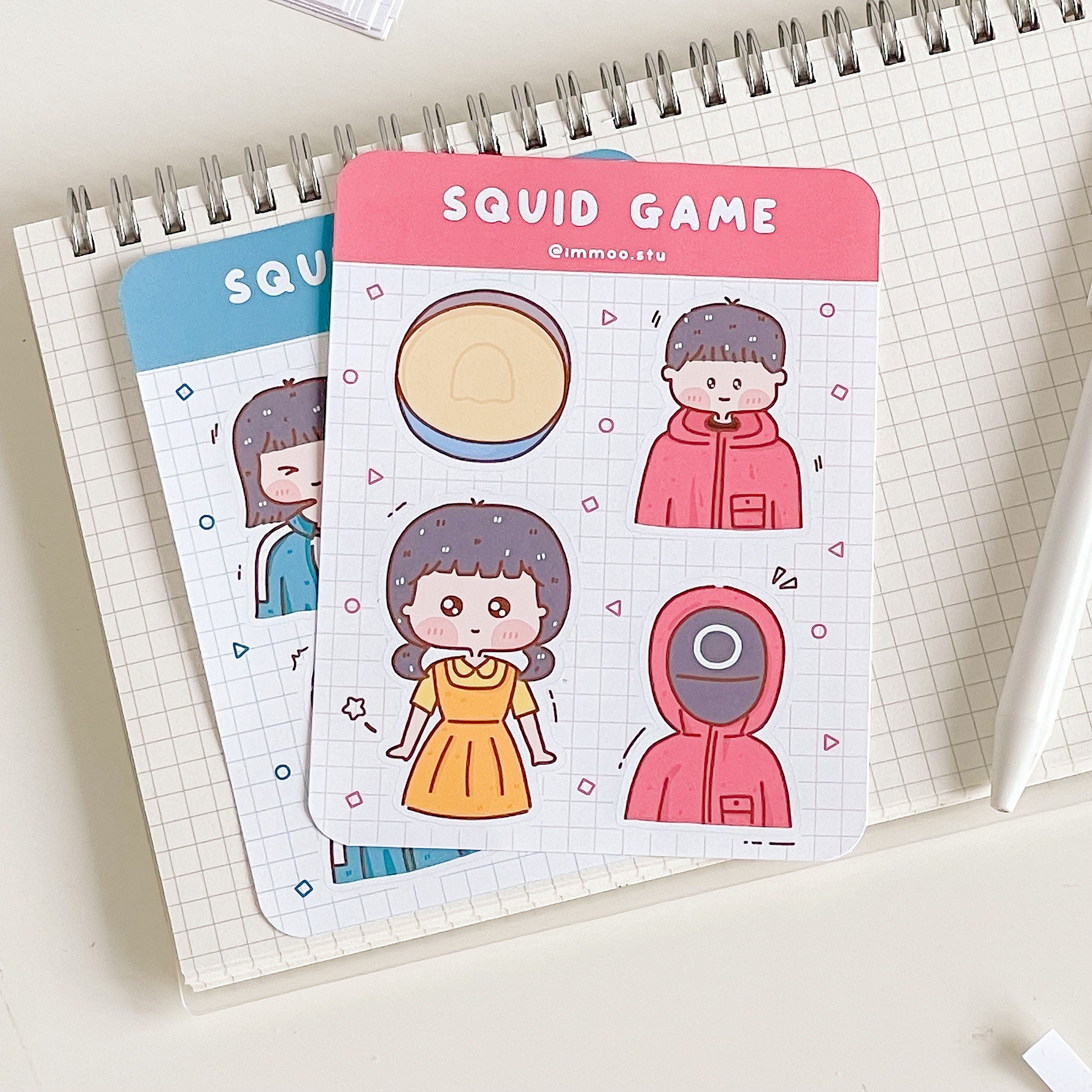 Hình dán | sticker Squid Game