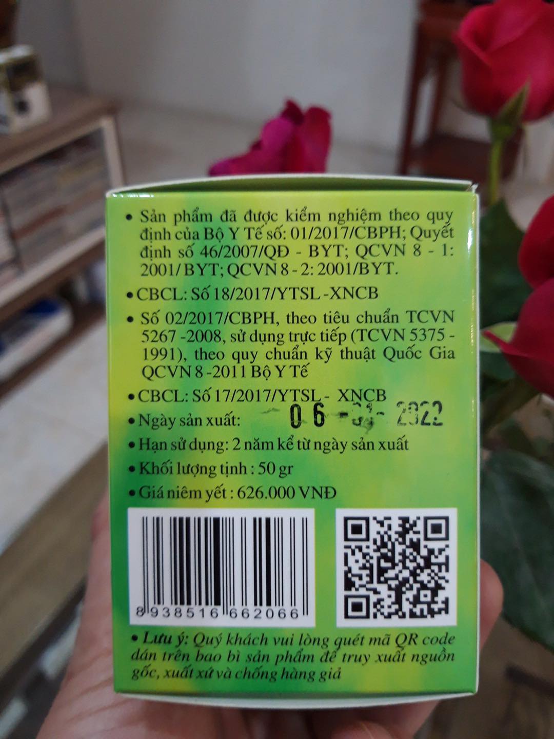 Kem gia truyền hoàng cung