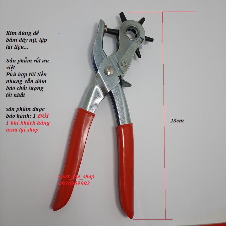 KIỀM BẤM LỖ DÂY NỊT
