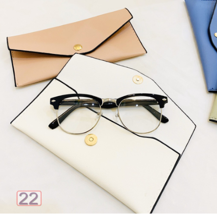Mắt Kính Giả Cận Nữa Gọng K22 Mắt Kính Mang Đi Học Đi Dạo Phố Cực Xinh