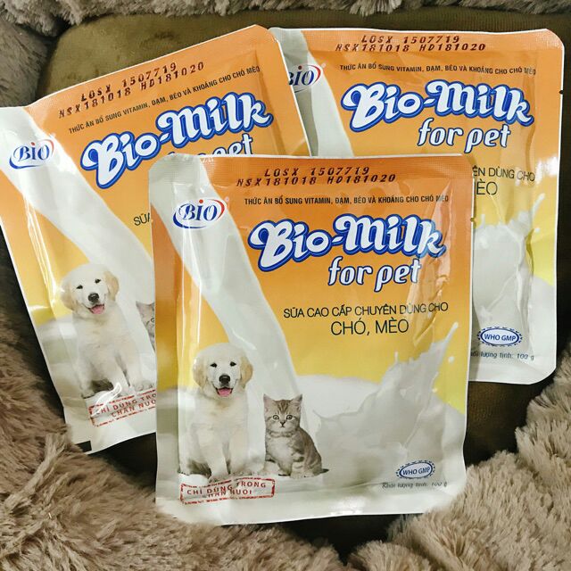 Sữa Biomilk dành cho chó mèo