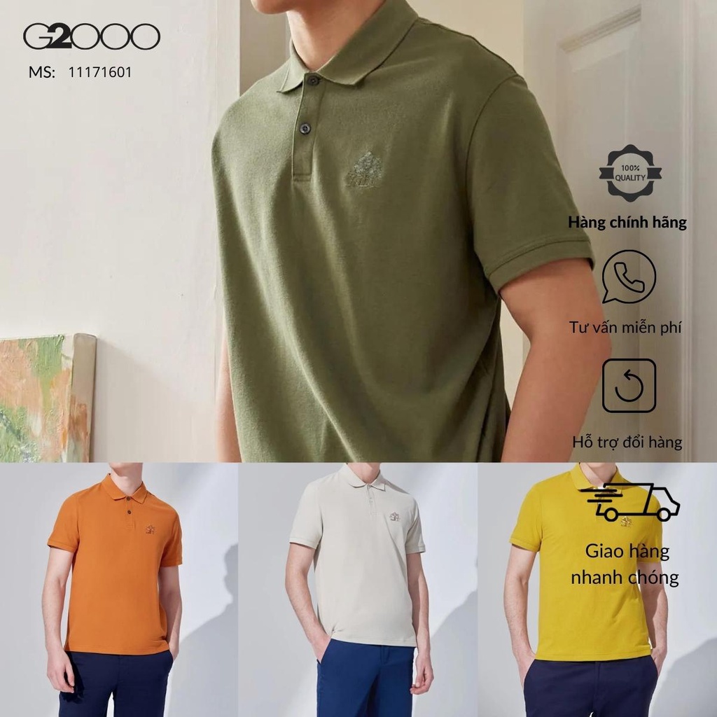 Áo Polo G2000 13 Màu -Khách chọn màu khác nhắn tin shop, hình ảnh màu ở phần mô tả chi tiết