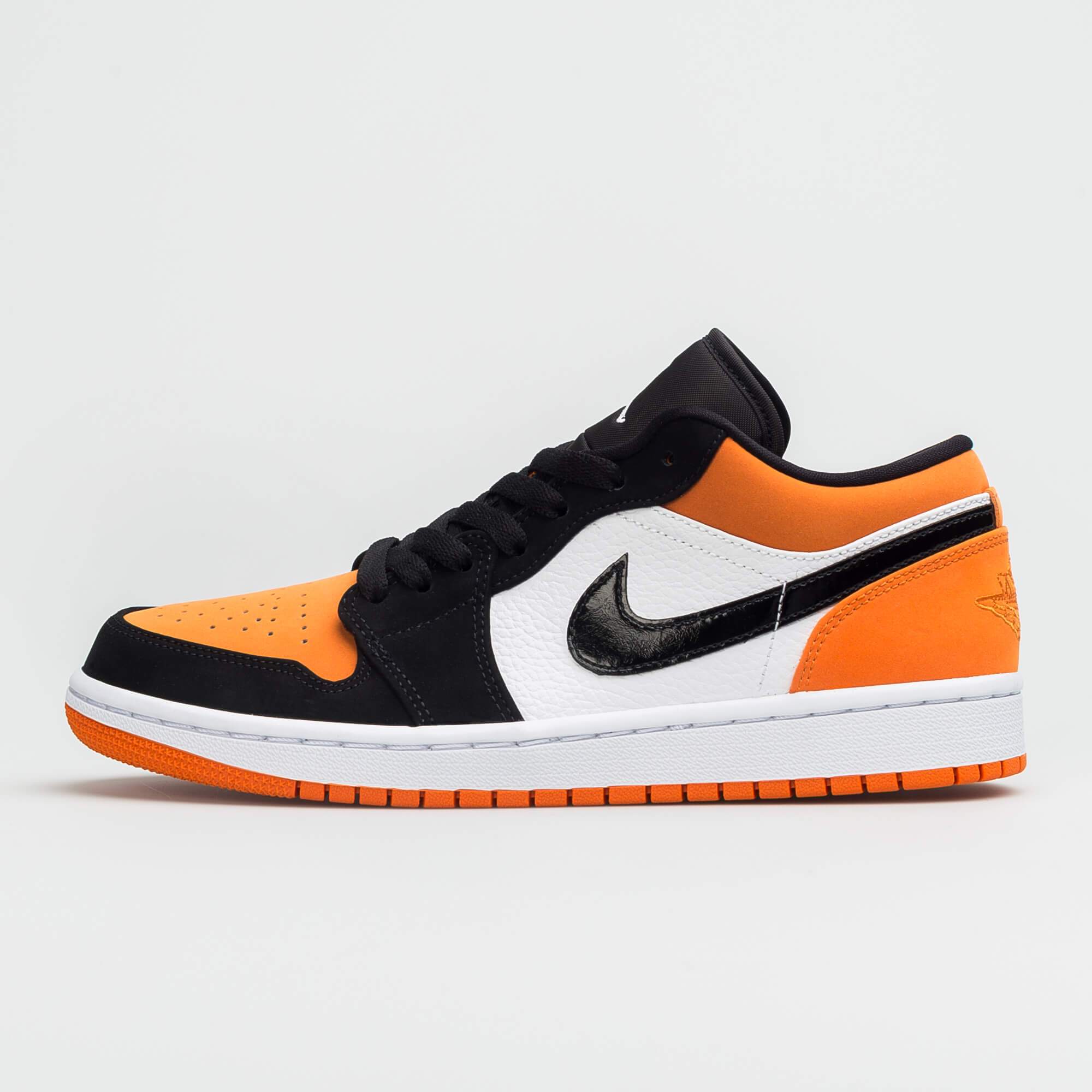 Giày Sneaker Air J0rdan 1 low Shattered Backboard (JD1 Đen cam)