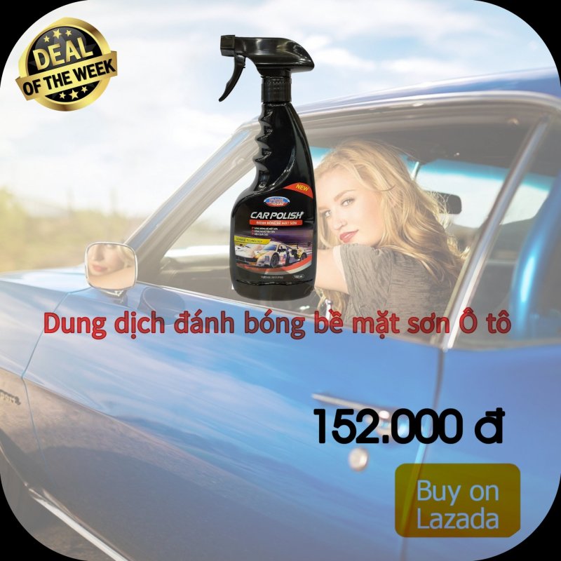 Dung Dịch Đánh Bóng Bề Mặt Sơn Ô tô PVOIL CARE