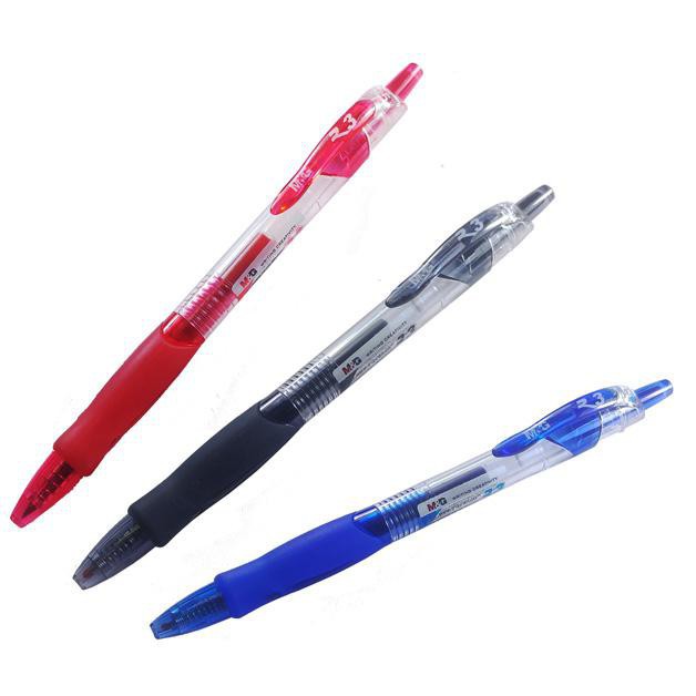 Hộp 12 bút bi nước chính hãng m&g r3 gp1163 0.5mm